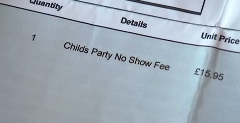 No Show fee